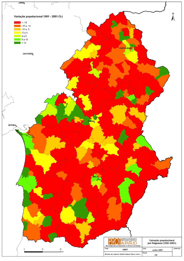 Variação Populacional