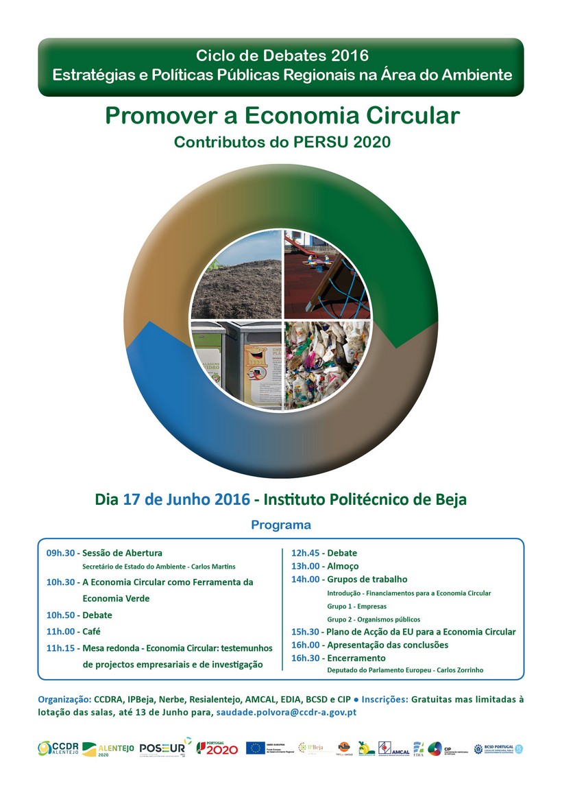 Ciclo de Debates 2016 - Estratégias e Politicas Regionais na Área do Ambiente