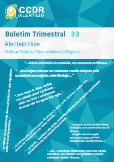 Boletim n.º 33, Alentejo Hoje - Políticas Públicas e Desenvolvimento Regional