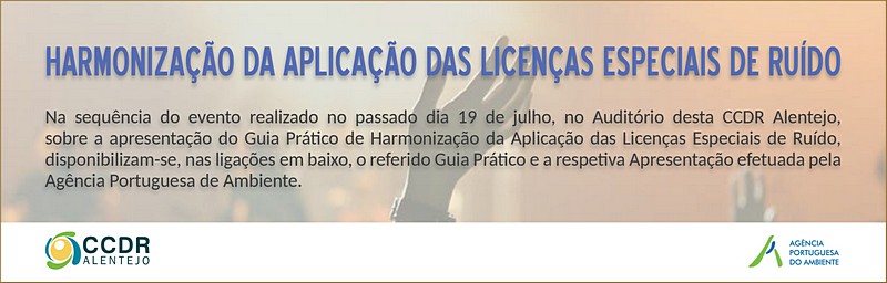 Licenças Especiais de Ruido