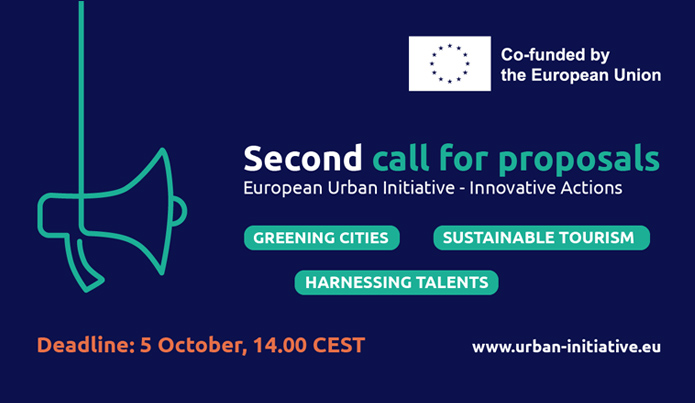 Iniciativa Urbana Europeia (EUI) abre 2ª convocatória de projetos