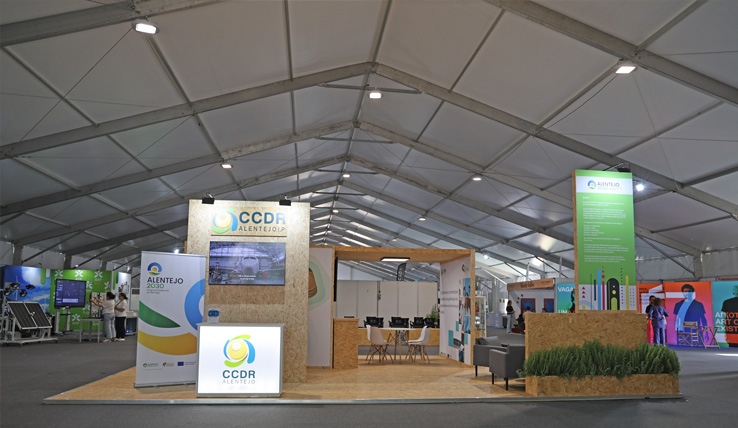 CCDR Alentejo, I.P. marca presença na Feira de S. João em Évora!