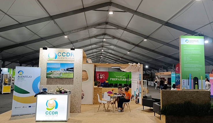 CCDR Alentejo, I.P. presente na Feira de São João em Évora