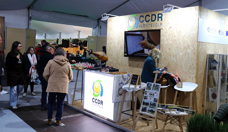 CCDR Alentejo, I.P. marcou presença na Feira do Montado 2025, em Port
