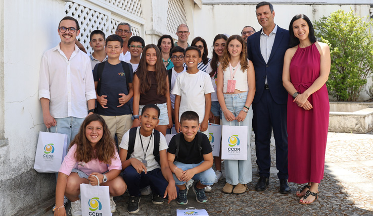 CCDR Alentejo recebe jovens alunos premiados na edição de 2026 do co