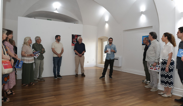 CCDR Alentejo acolheu a inauguração da exposição só a noite arde 