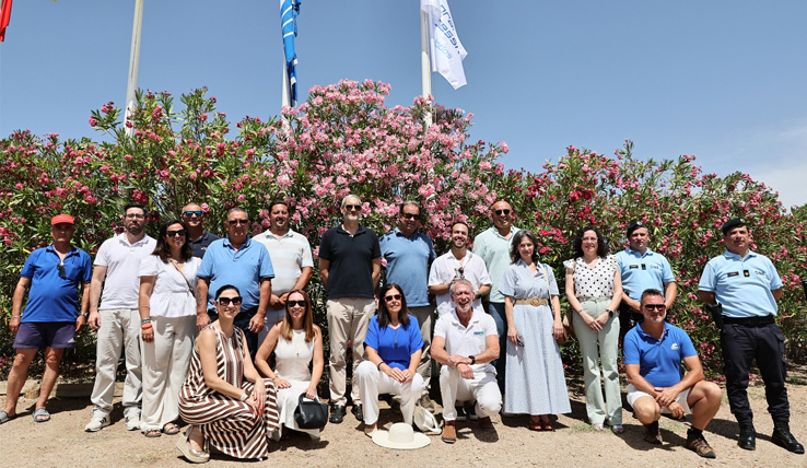 Presidente da CCDR Alentejo presente no hastear da primeira Bandeira A