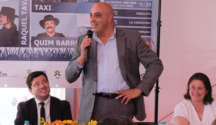 Presidente da CCDR Alentejo presente na inauguração da Santiagro 202