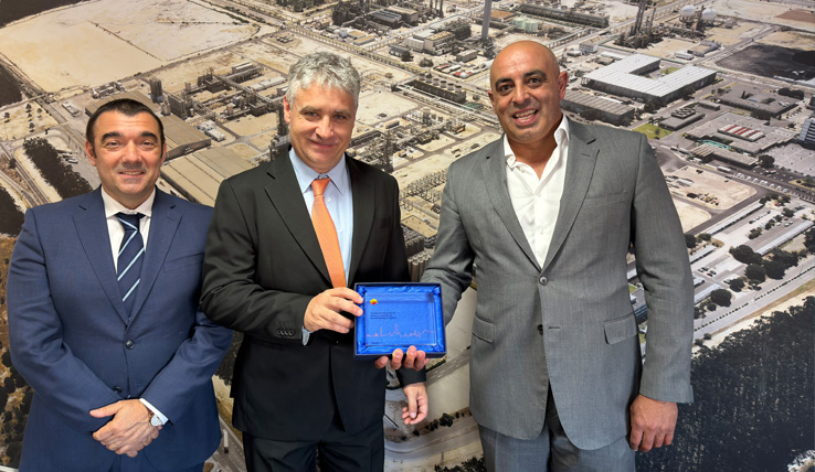Ricardo Pinheiro visita complexo da Repsol em Sines e destaca projetos