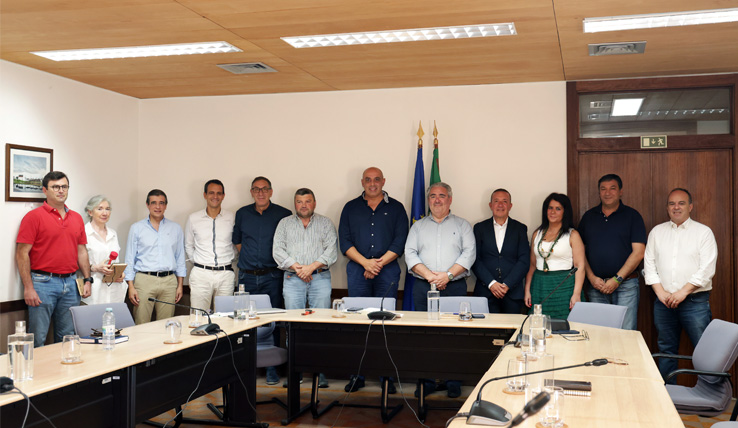 Ricardo Pinheiro reúne com os Presidentes de Câmara da Zona dos Már